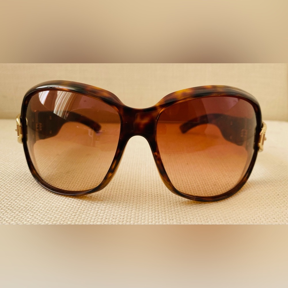 GUCCI CE GG 2591/S BMHKI Made in Italy 67 15 100 Optyla Sunglasses in Brown/Gold - Picture 2 of 7